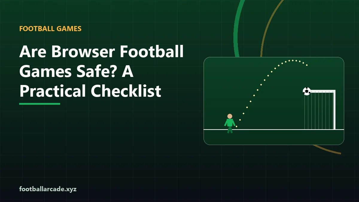 Illustration representing safety checks for browser games
