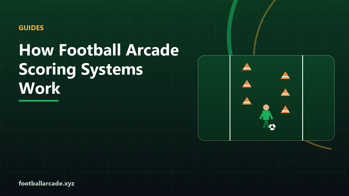 Illustration of a scoreboard and points in a football game