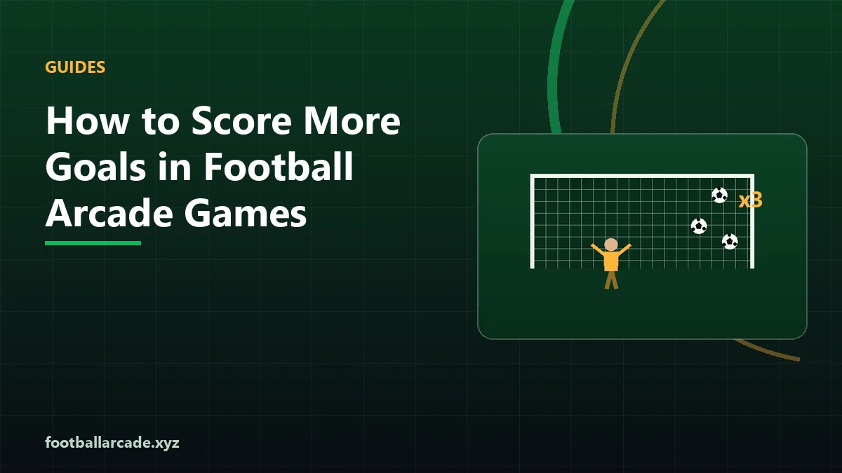 Illustration of a football being struck toward a goal