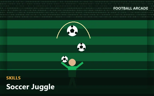 Soccer Juggle — skill football arcade game on Football Arcade
